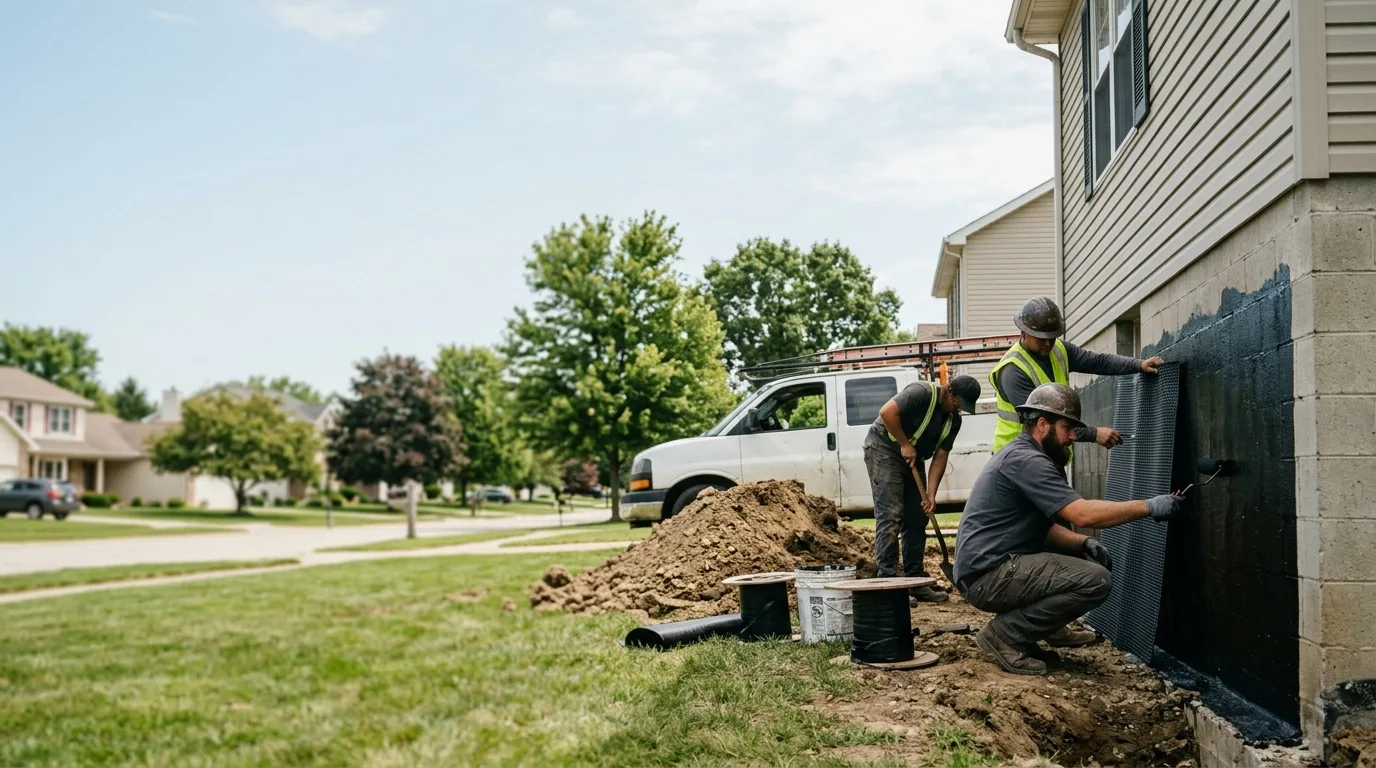 Basement Waterproofing in Emington, IL near me